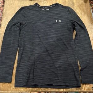 Under Armour Heatgear Men's Black Long Sleeve fitted shirt